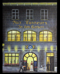 café des Tanneurs, à Fribourg