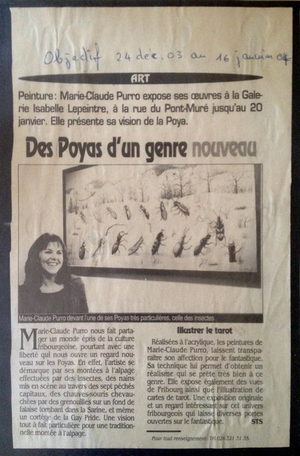 presse l Objectif sur la Poya des insectes