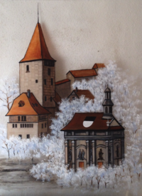 Lorette en hiver