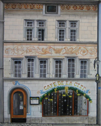 café de la Clef, à Fribourg