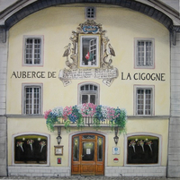 café de la Cigogne, à Fribourg