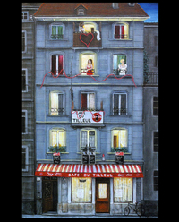 café du Tilleul, à Fribourg